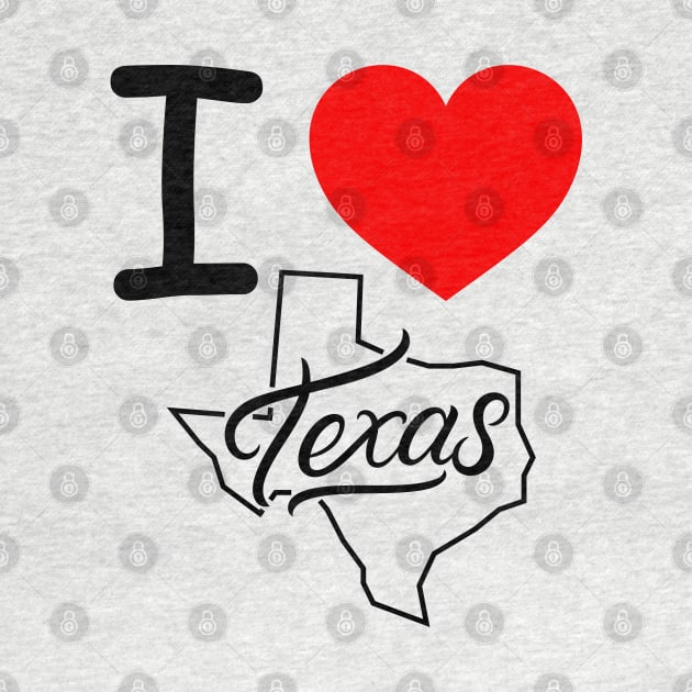 I HEART TEXAS by EmoteYourself